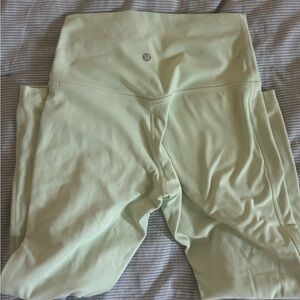 Lululemon Athletica Light Green Leggings